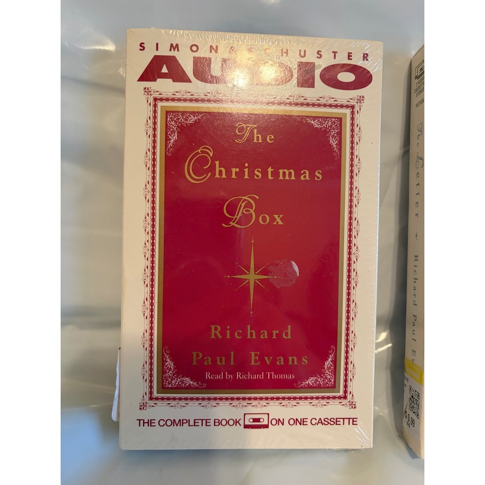 Richard Paul Evans The Christmas Box & The Letter Audio Cassette Tapes Sealed